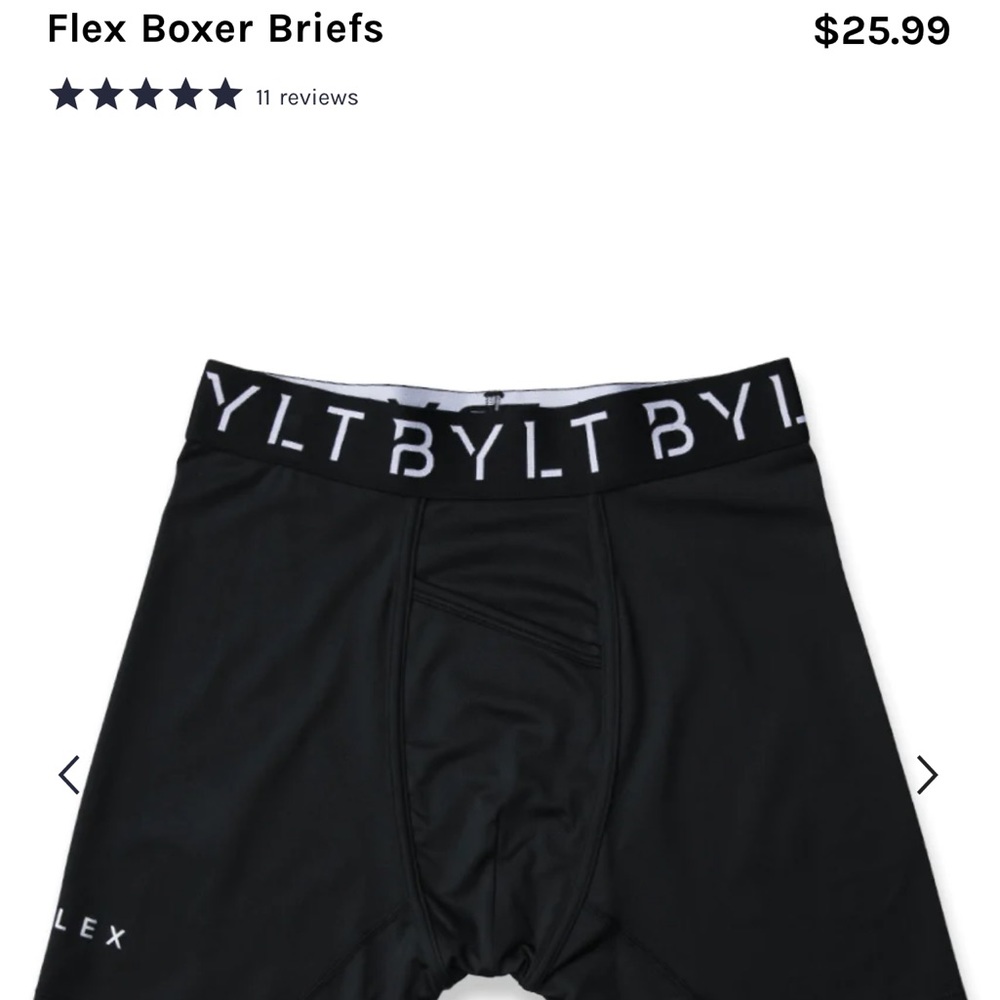 Bylt boxer briefs - NWT